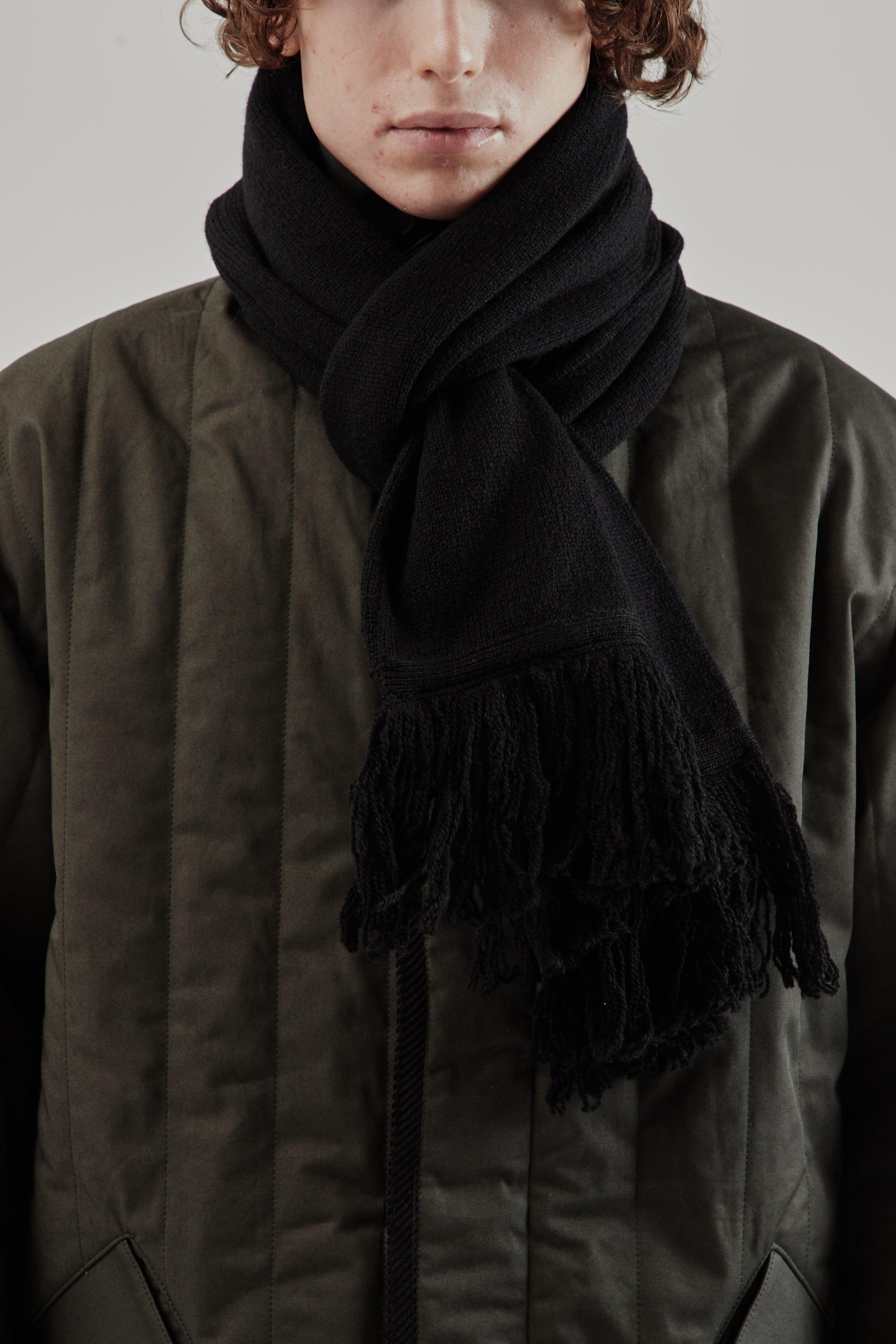 7G Fringe Muffler - Black
