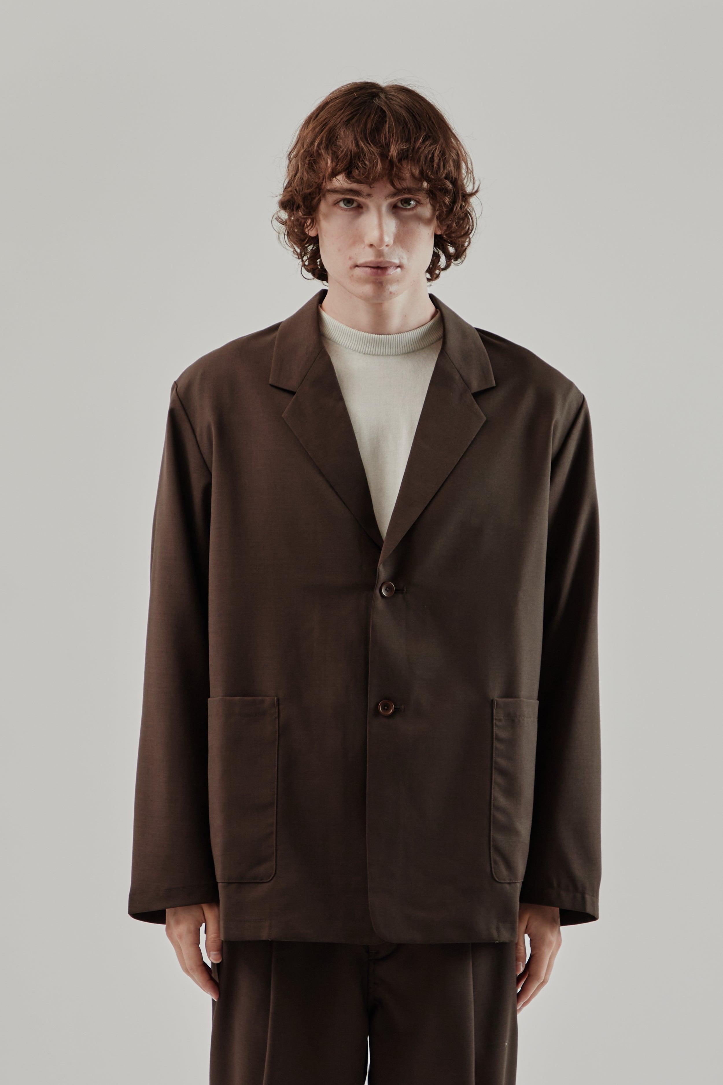 Relaxed 2B Jacket - Dark Brown