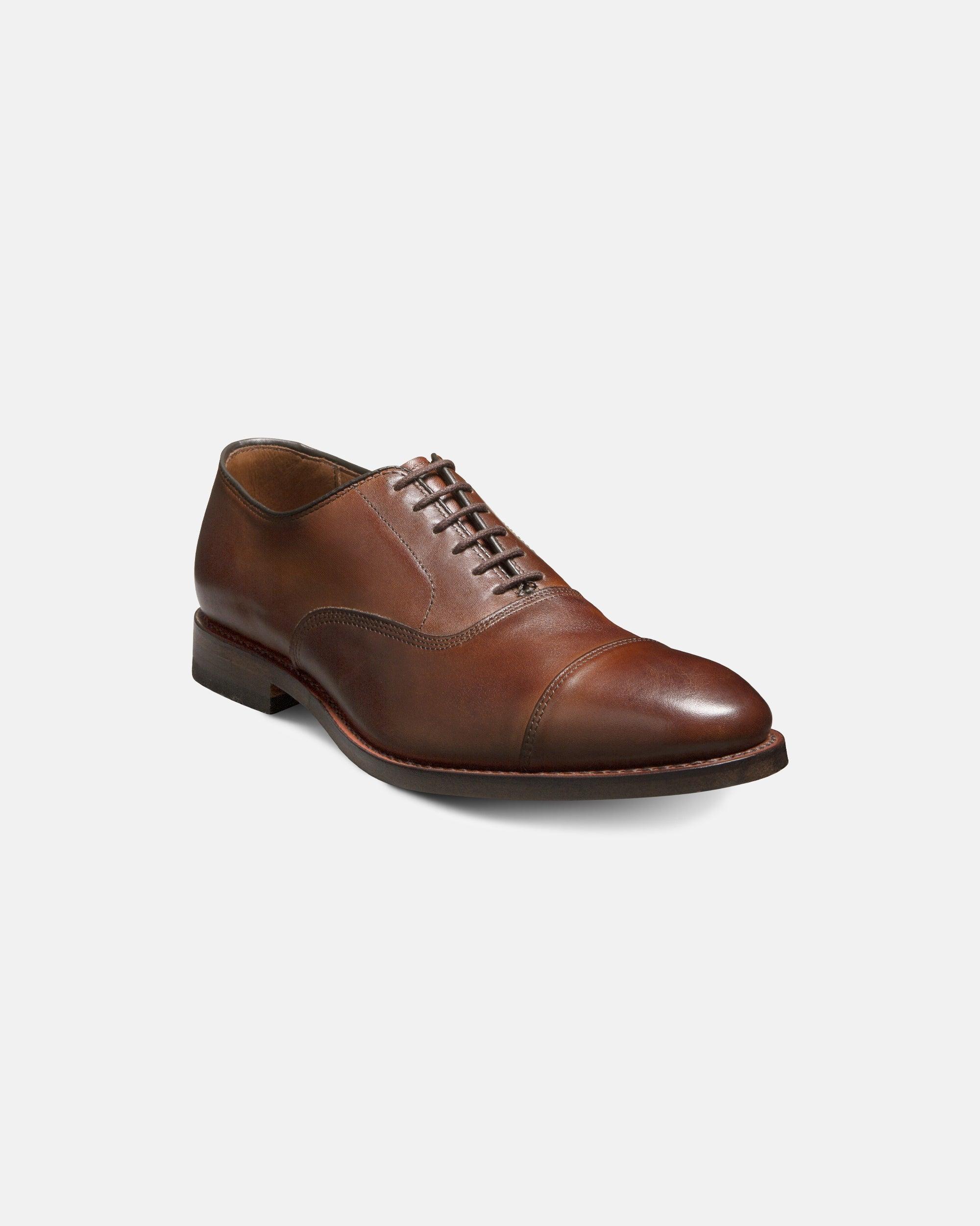 Made-in-USA Allen Edmonds Chili Park Avenue Cap-toe Oxford Dress Shoe