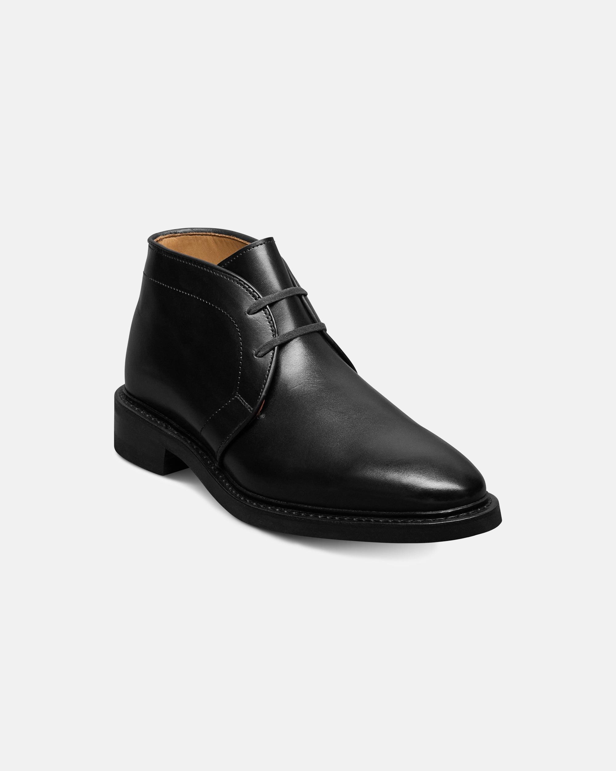 Made-in-USA Allen Edmonds Black Ridgley Chukka Boot