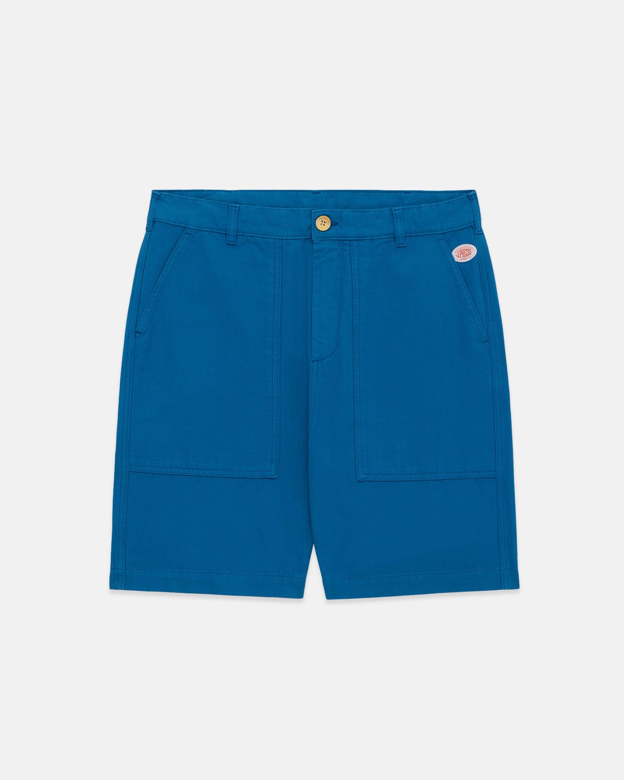 Blue Fatigue Shorts