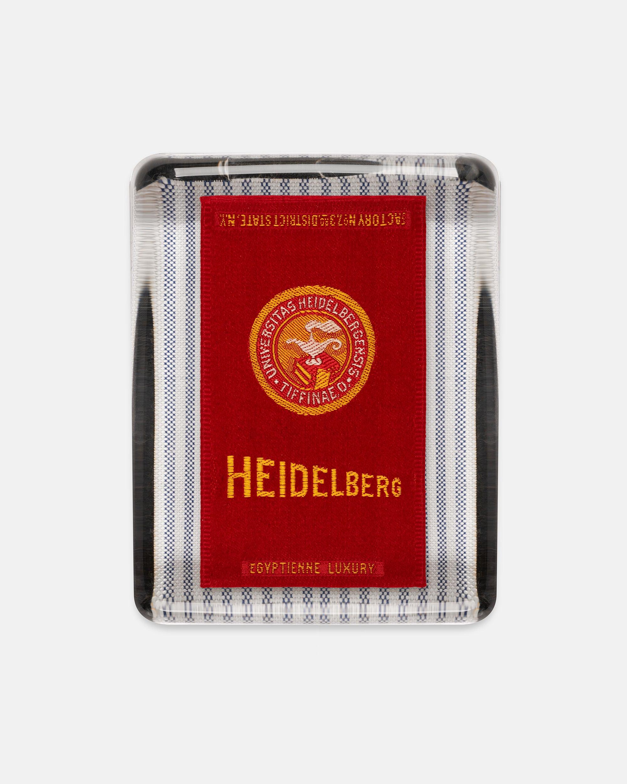 Heidelberg University (Oh) Silk Paperweight - Red