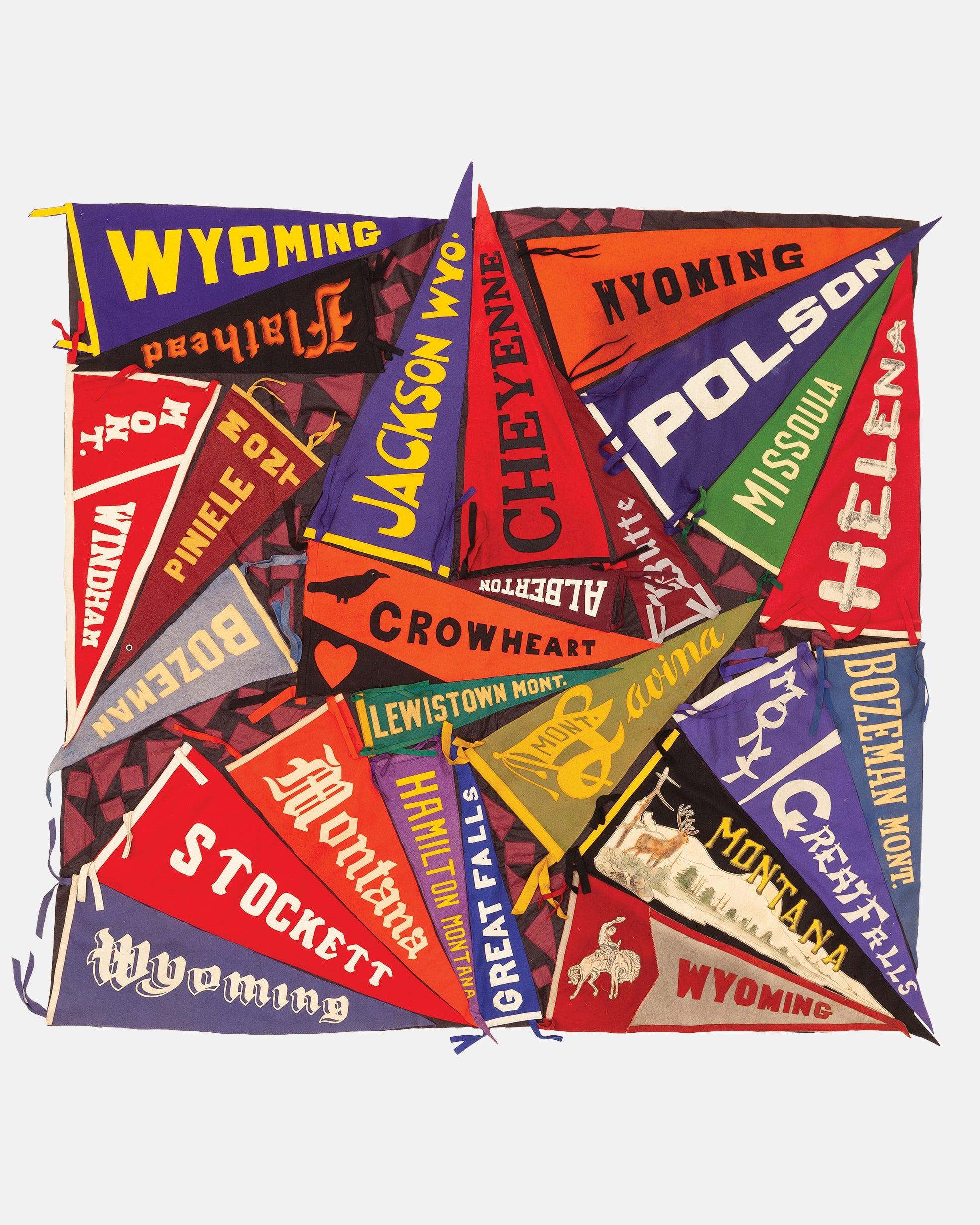 Vintage Pennant Quilt - Town and Country #11