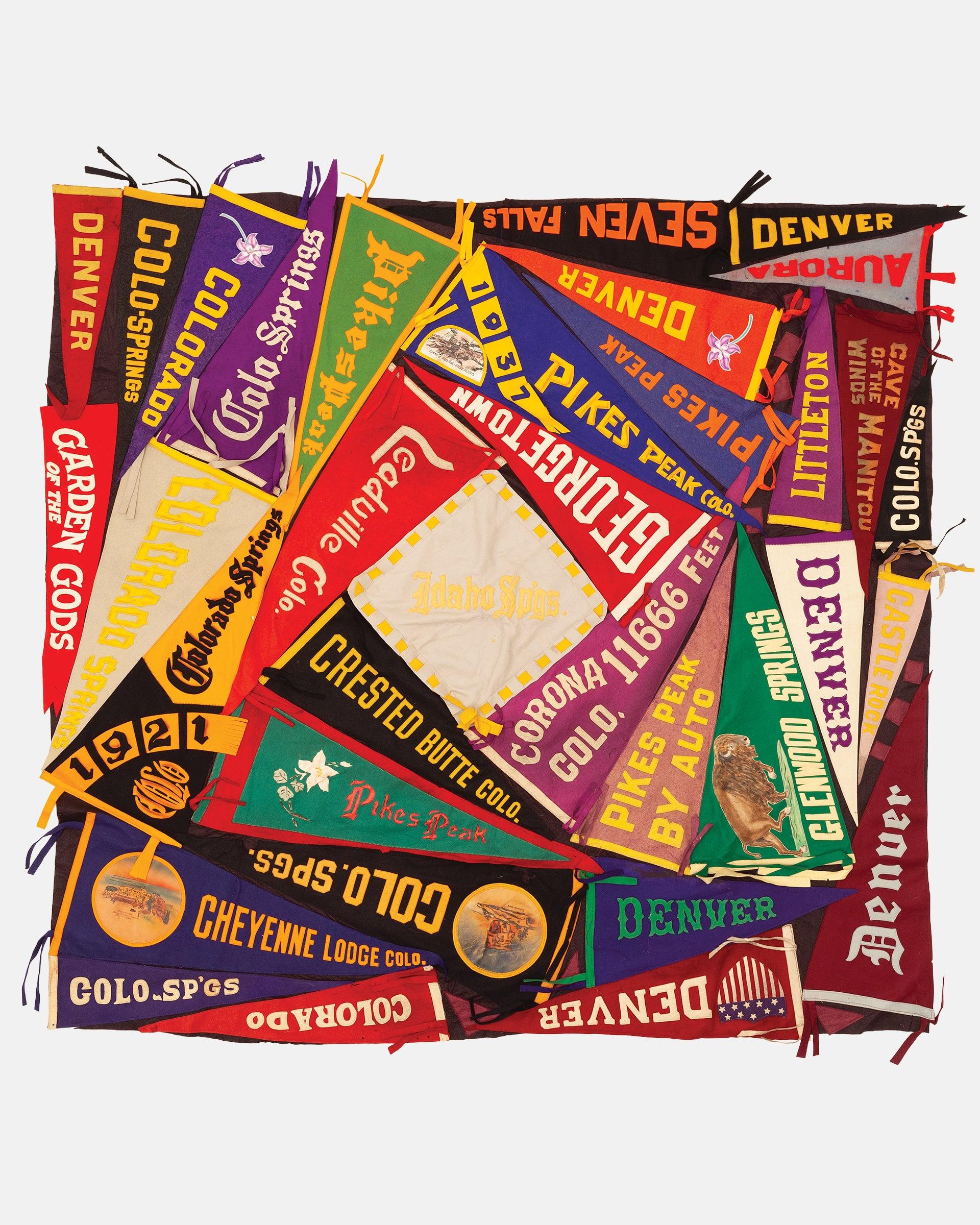 Vintage Pennant Quilt - Town and Country #31