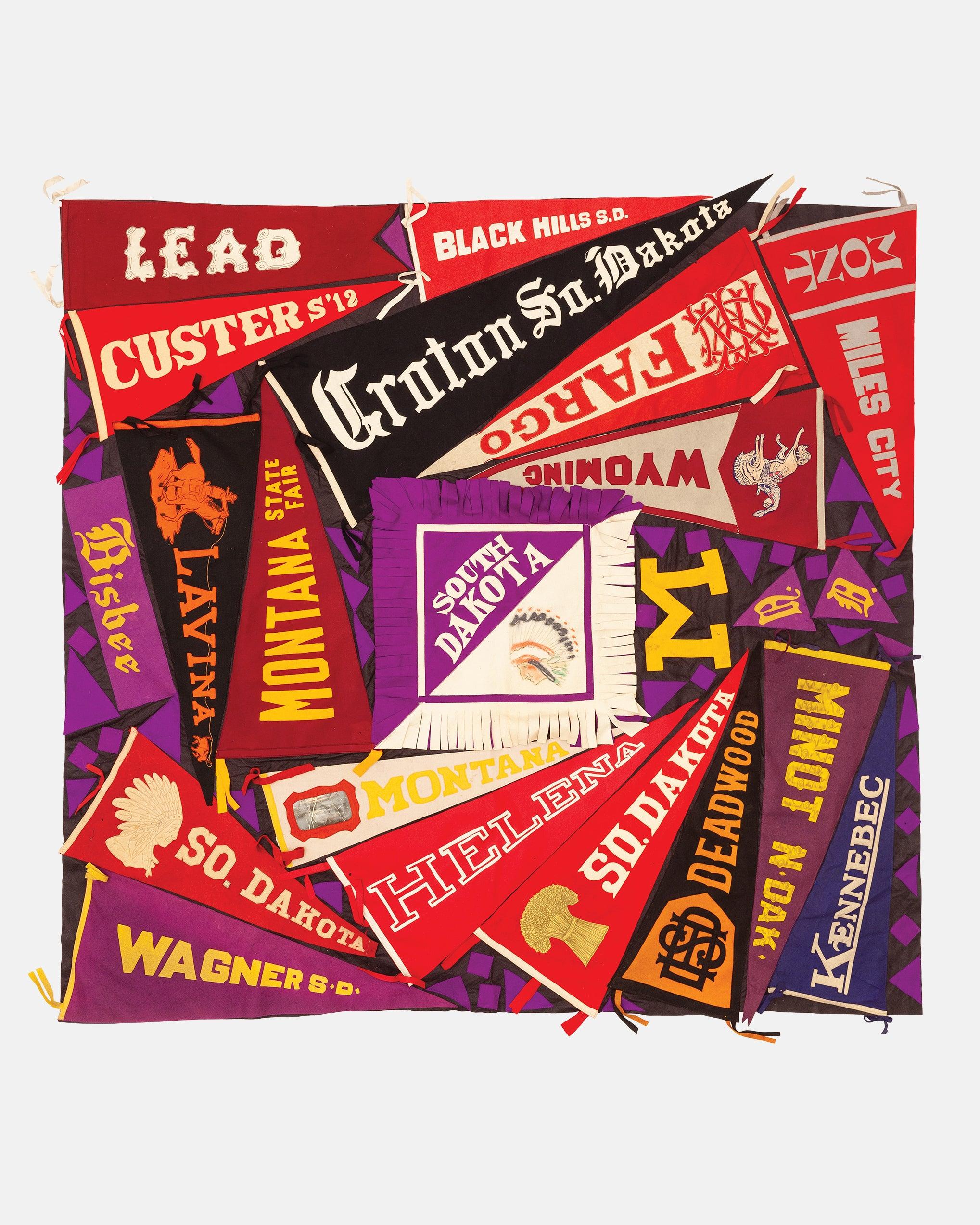 Vintage Pennant Quilt - Town and Country #5