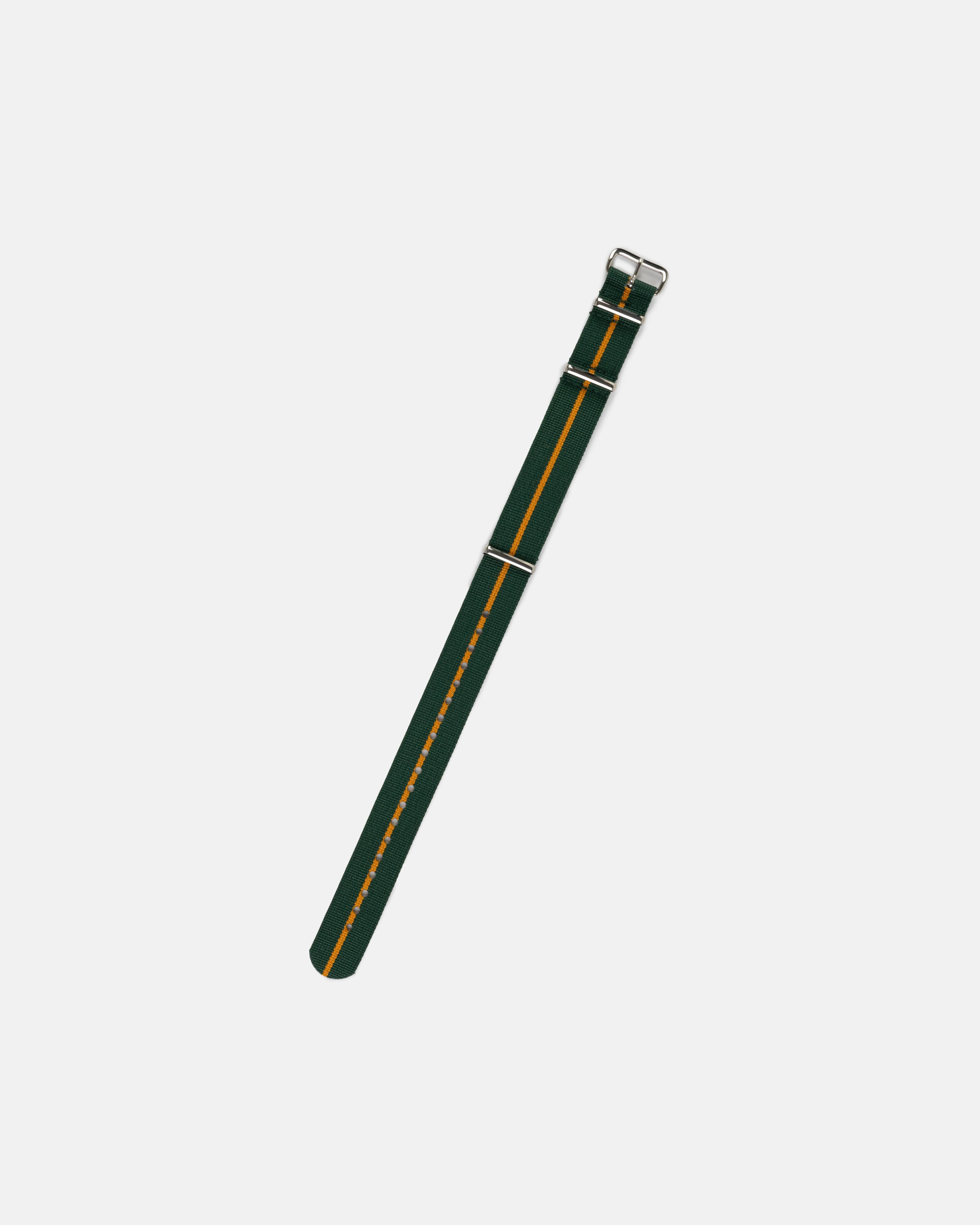Devon & Dorset Stripe Nylon Watch Strap