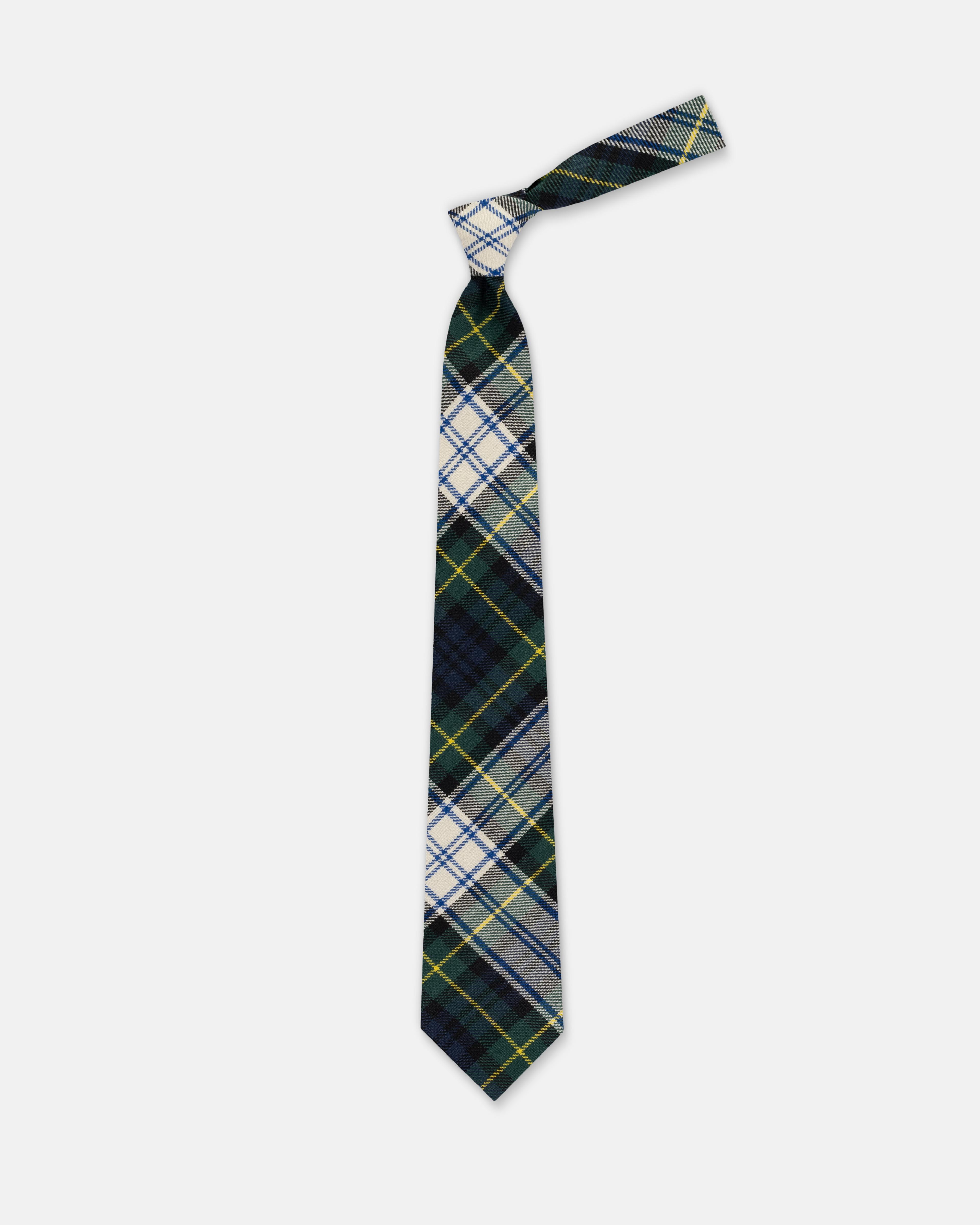 Made-in-UK Dress Gordon Tartan Wool Tie