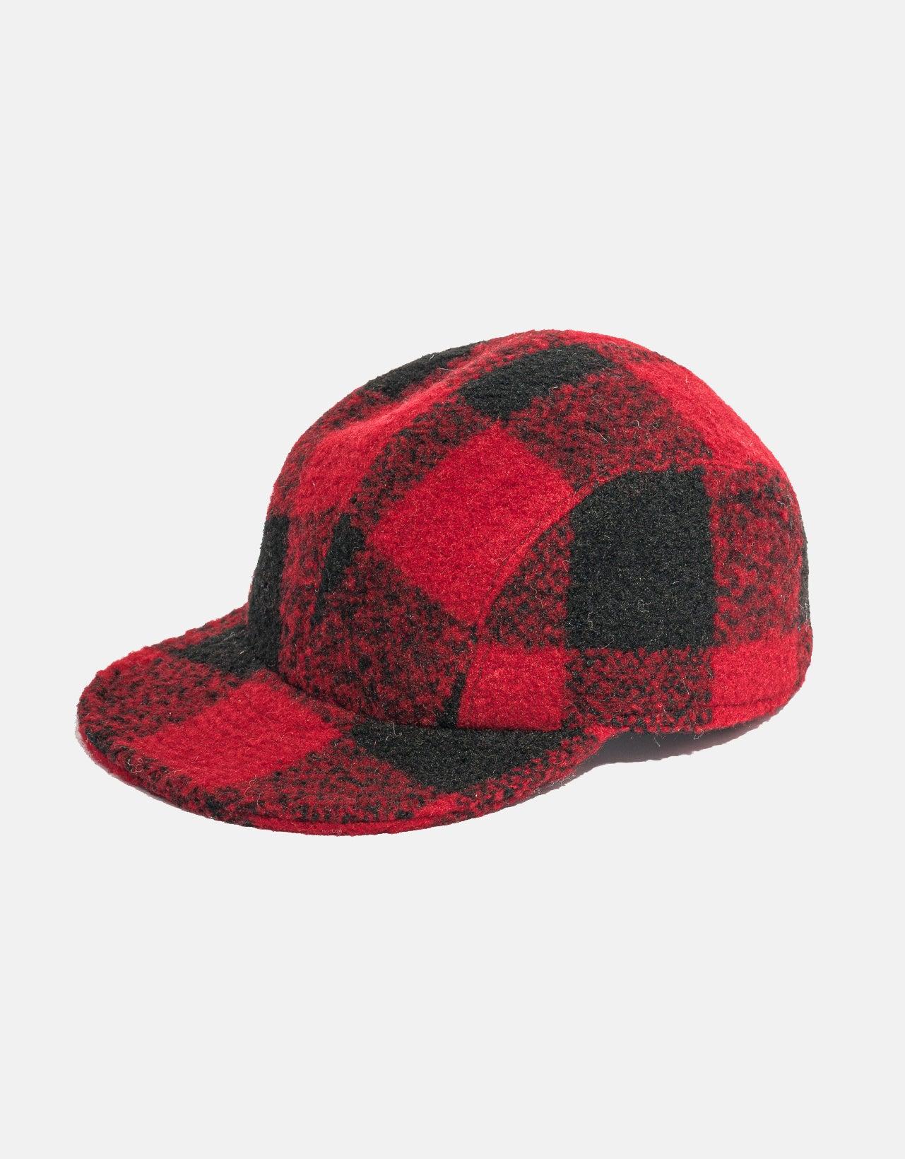 Red Buffalo Plaid Wool Hat