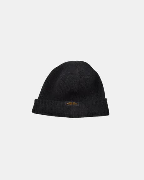 Dehen 1920 Wool Knit Watch Cap - Black