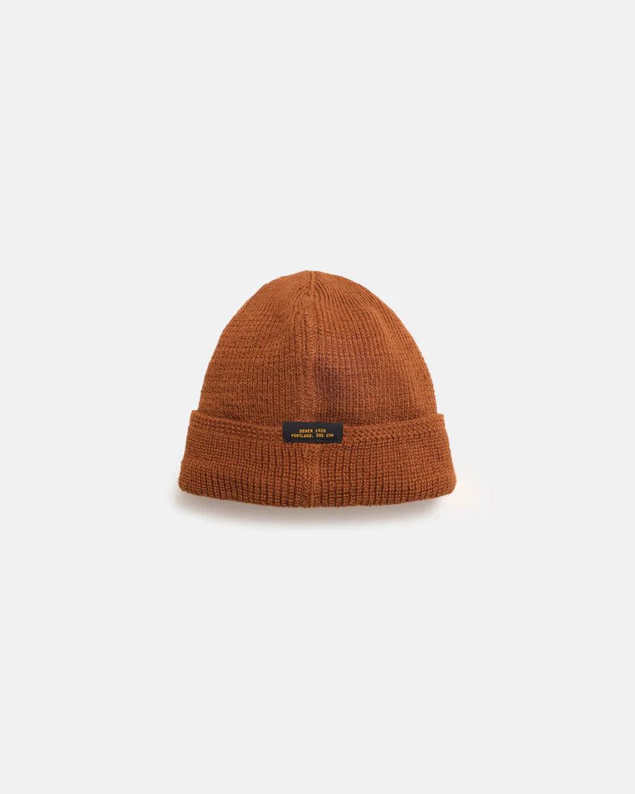 Dehen 1920 Wool Knit Watch Cap- Whiskey