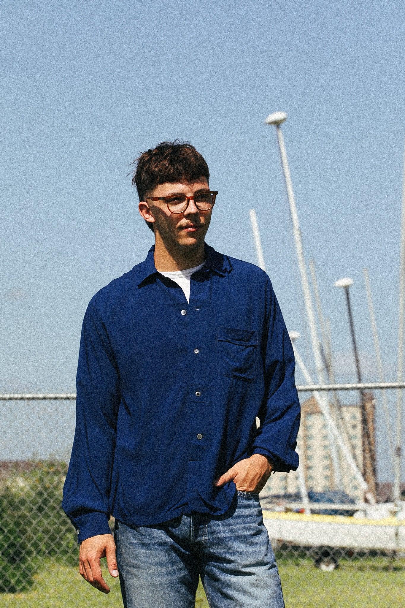 Arrow Shirt- Navy