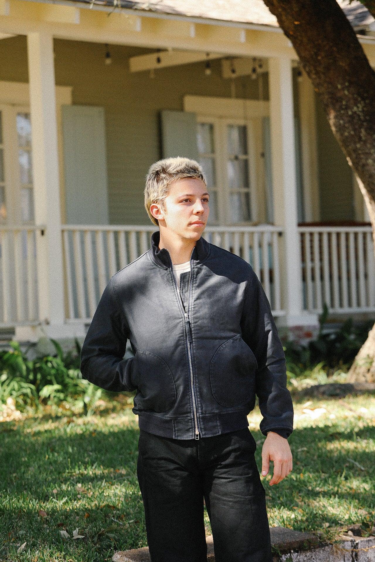 12oz Whipcord Tanker Jacket - Navy IHM-47-NAV