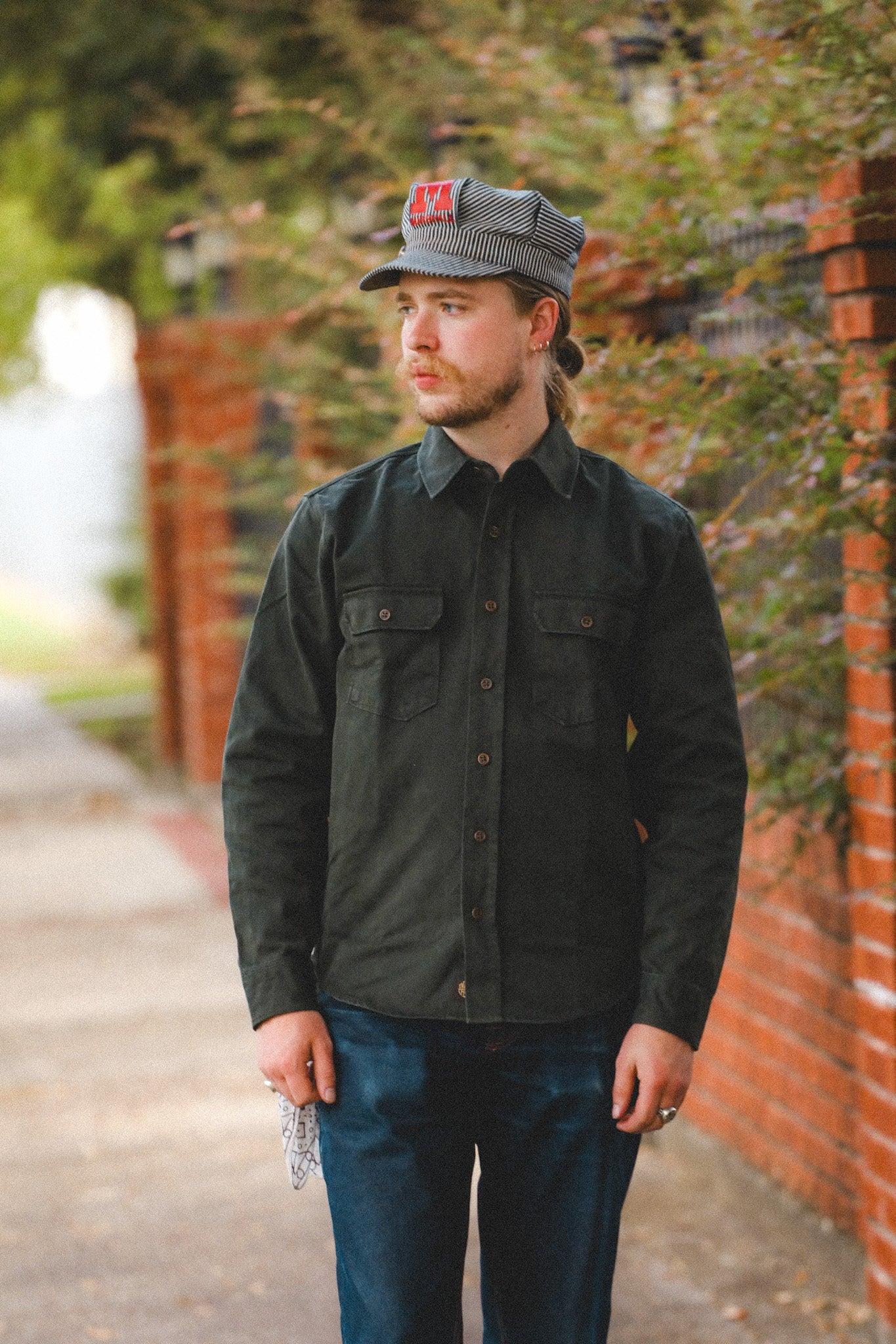 Alamo Cotton Twill Shirt- Greek Pitch