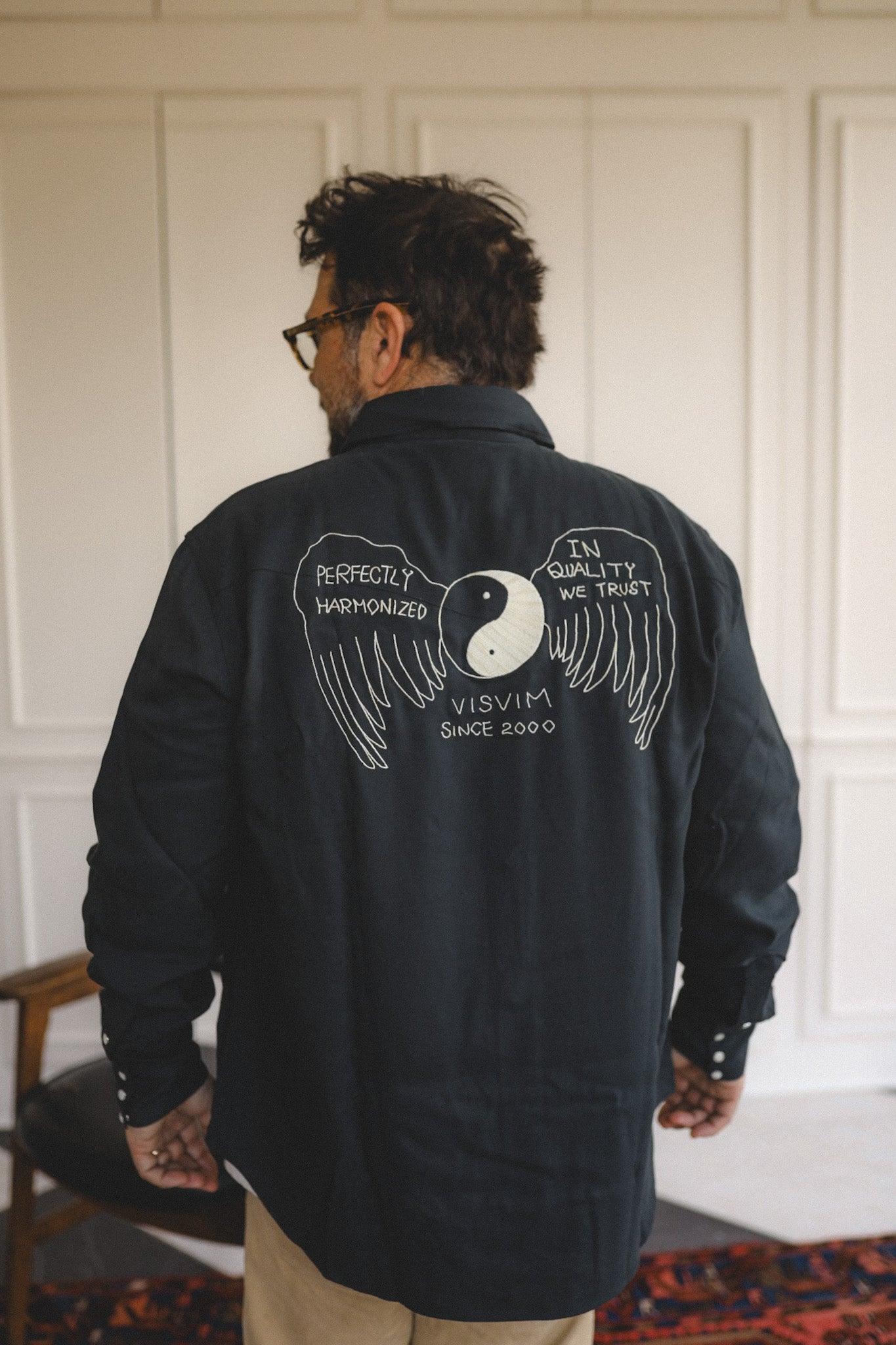 Four Corners L/S- Black