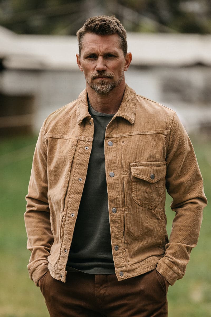 The Blade 16 Wale Stretch Corduroy - Khaki