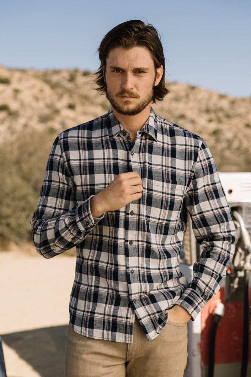 The Ripper Vintage Nep Flannel Plaid - Chalkline
