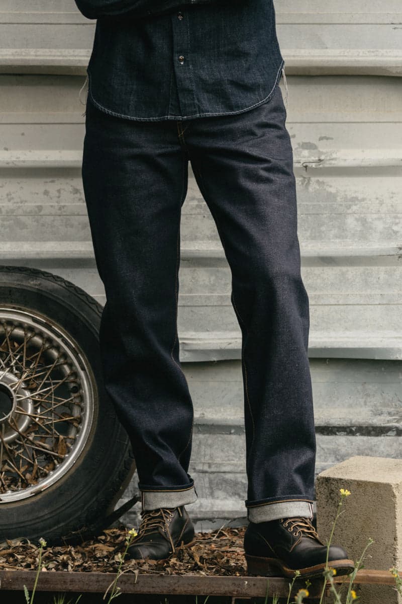 The Barrel Classic Straight - indigo Raw 17.5oz Mammoth Selvedge