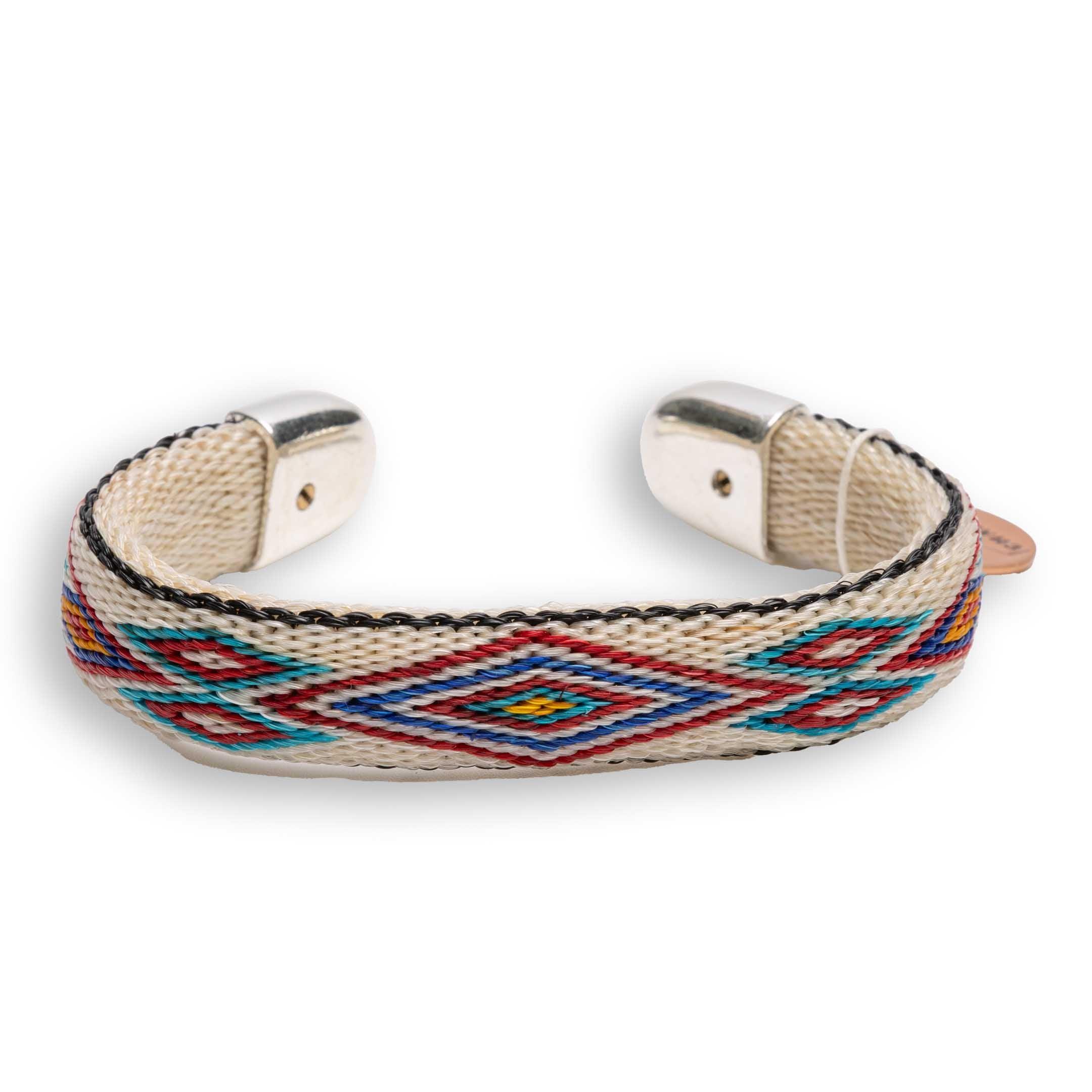 H.H.H. Bendable Bracelet Natural x Red