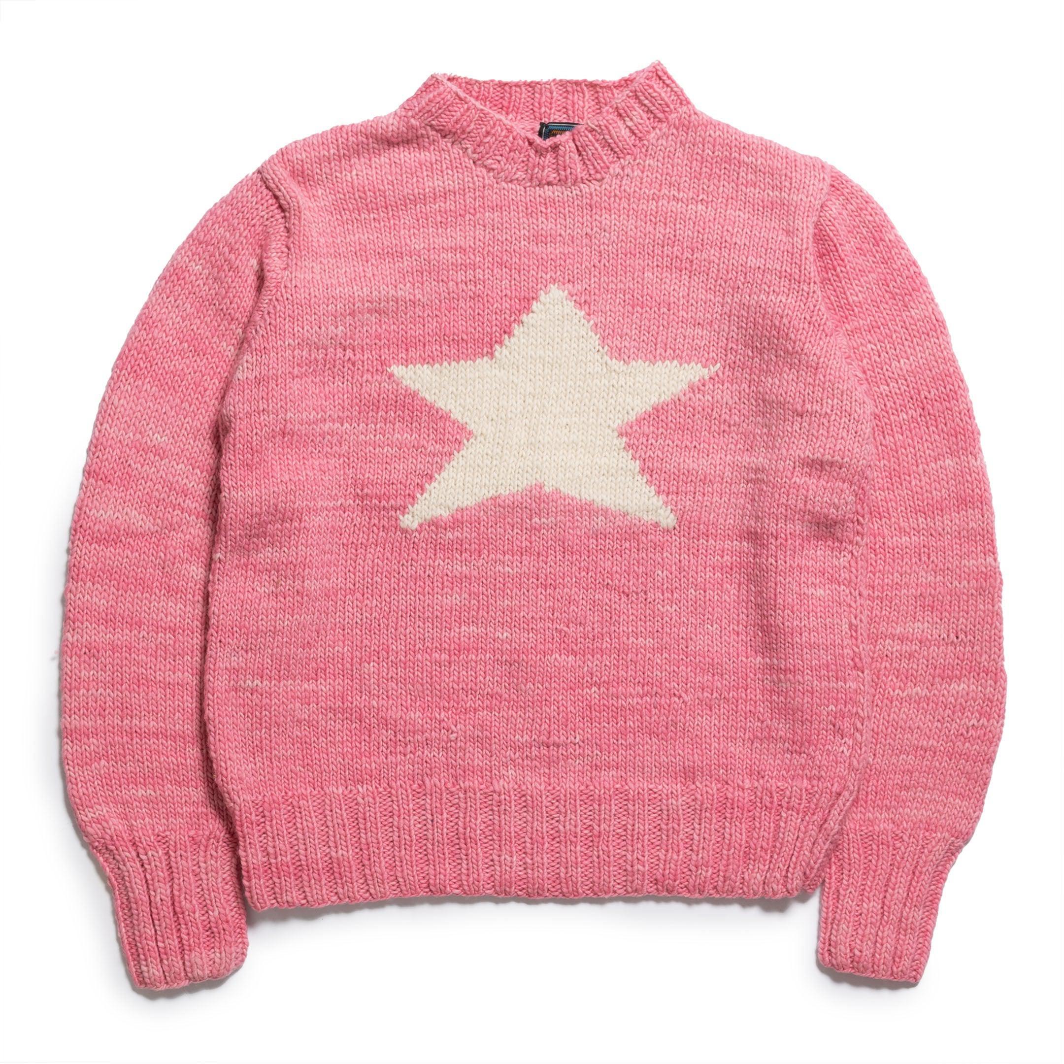 Star Pullover Lt. Pink x Ivory