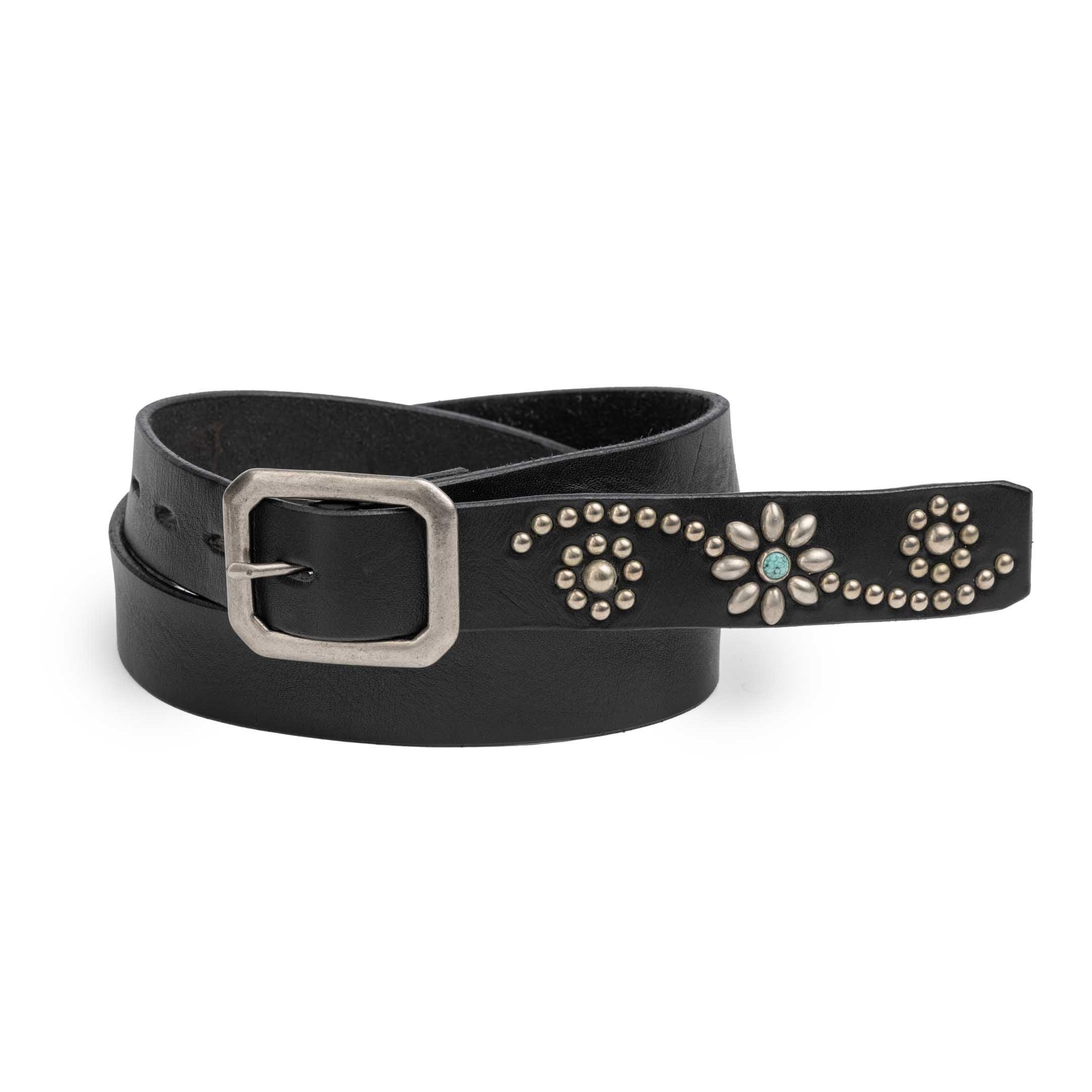 HTC Belt End Only 25 Turquoise LG 1.25 Black/Silver
