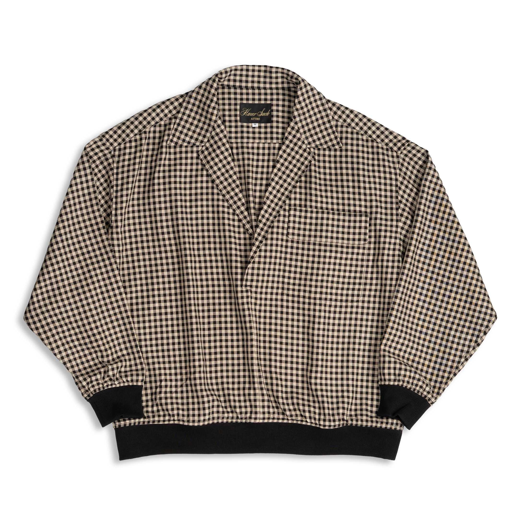 Shepard Check Pullover Beige