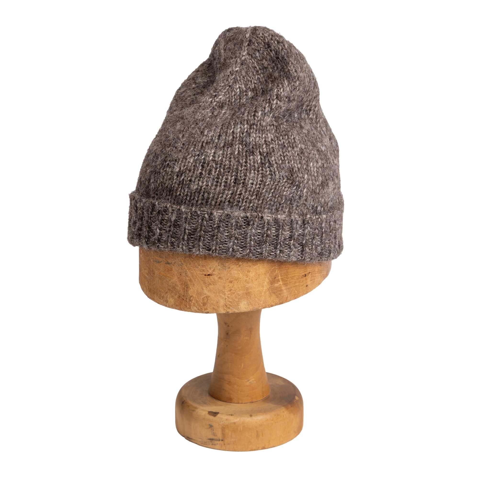 Alpacotton Cuff Cap Charcoal