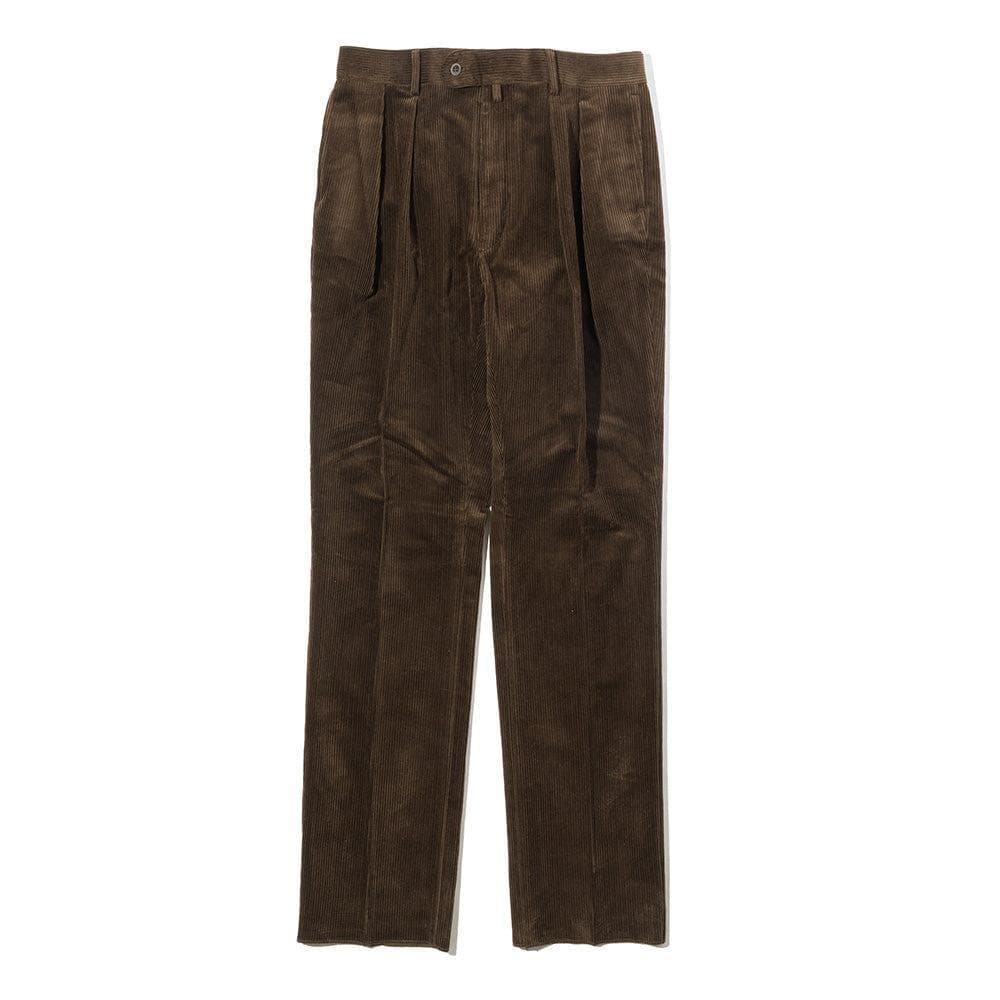 High Density Corduroy 'Standard' Trousers Brown