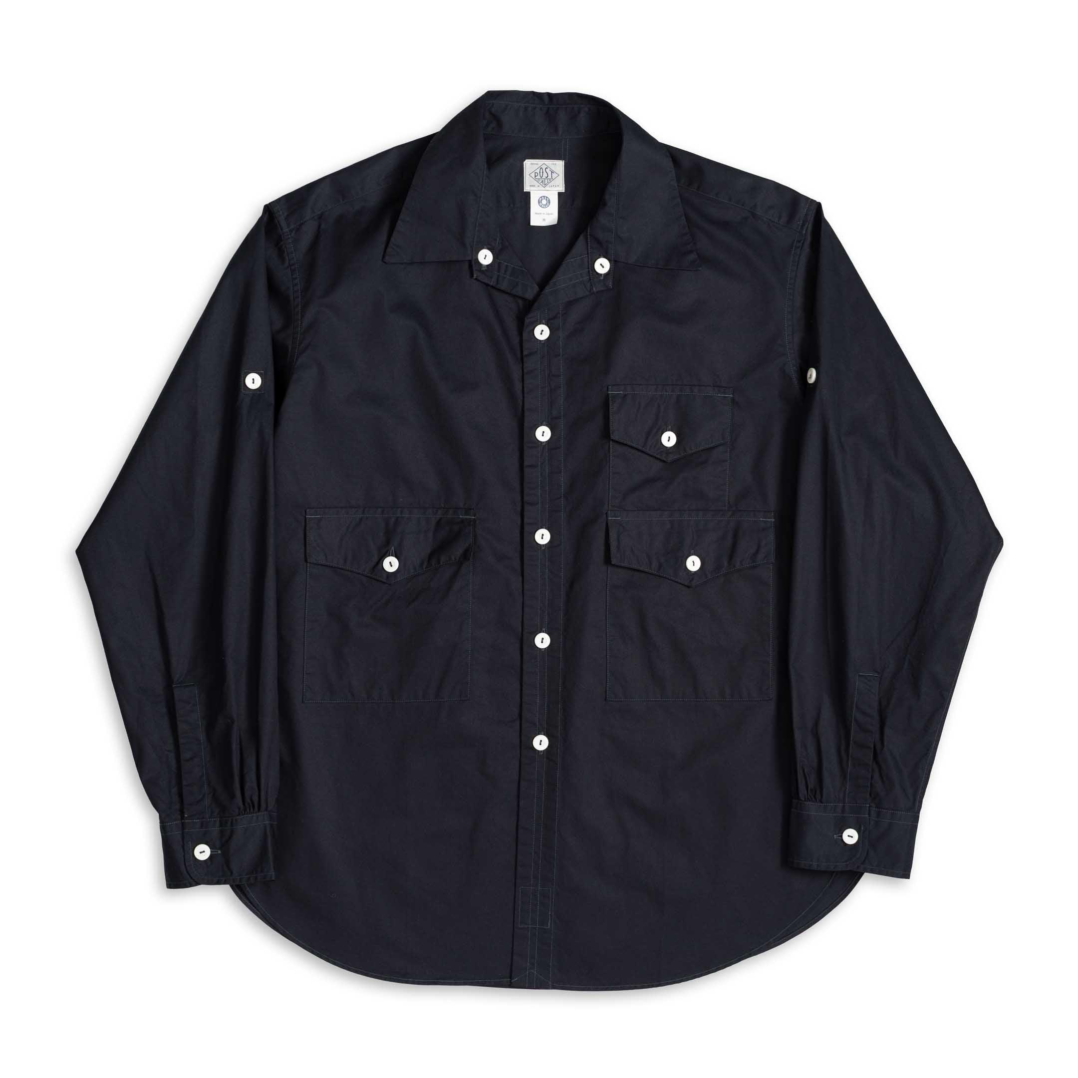 Town & Country Safari Shirt Navy