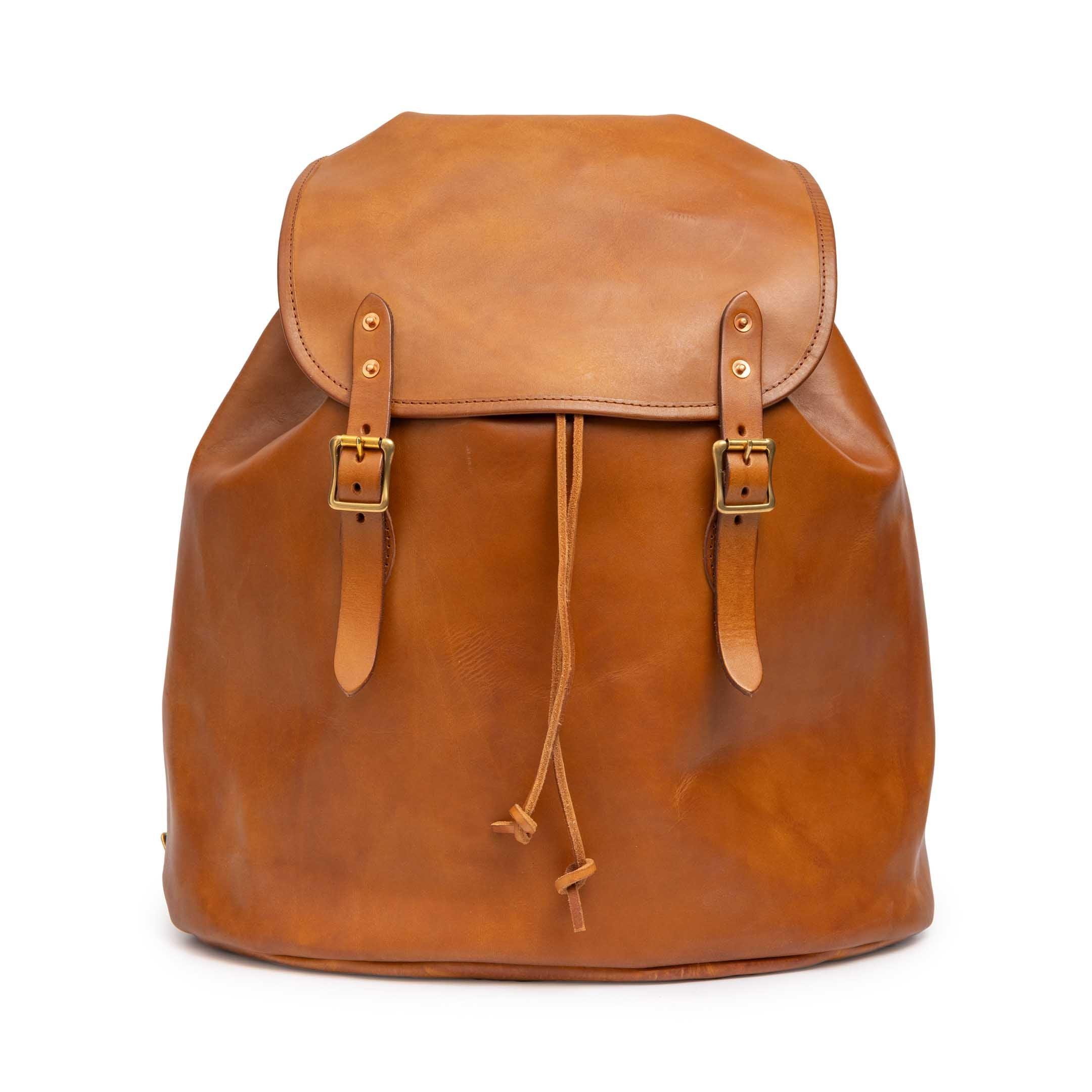 Leather Army Rucksack Type II Sand
