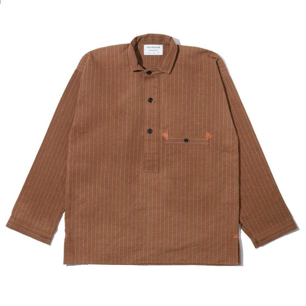 . x Greenbaum Lot. 2213 1880 Heavy Leather Bound Jumper Duck Stripe (One Wash)