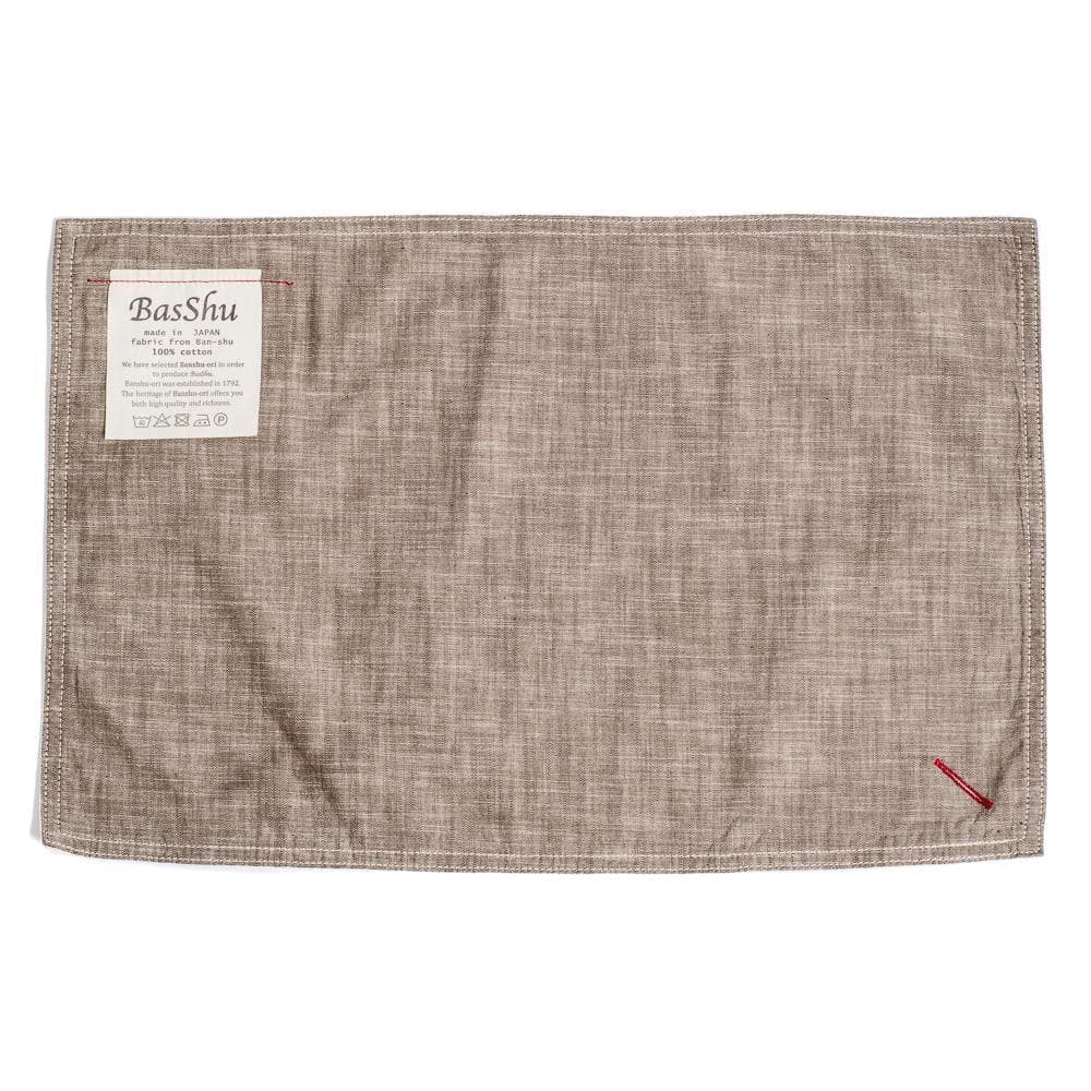 Place Mat Chambray Faded Grey