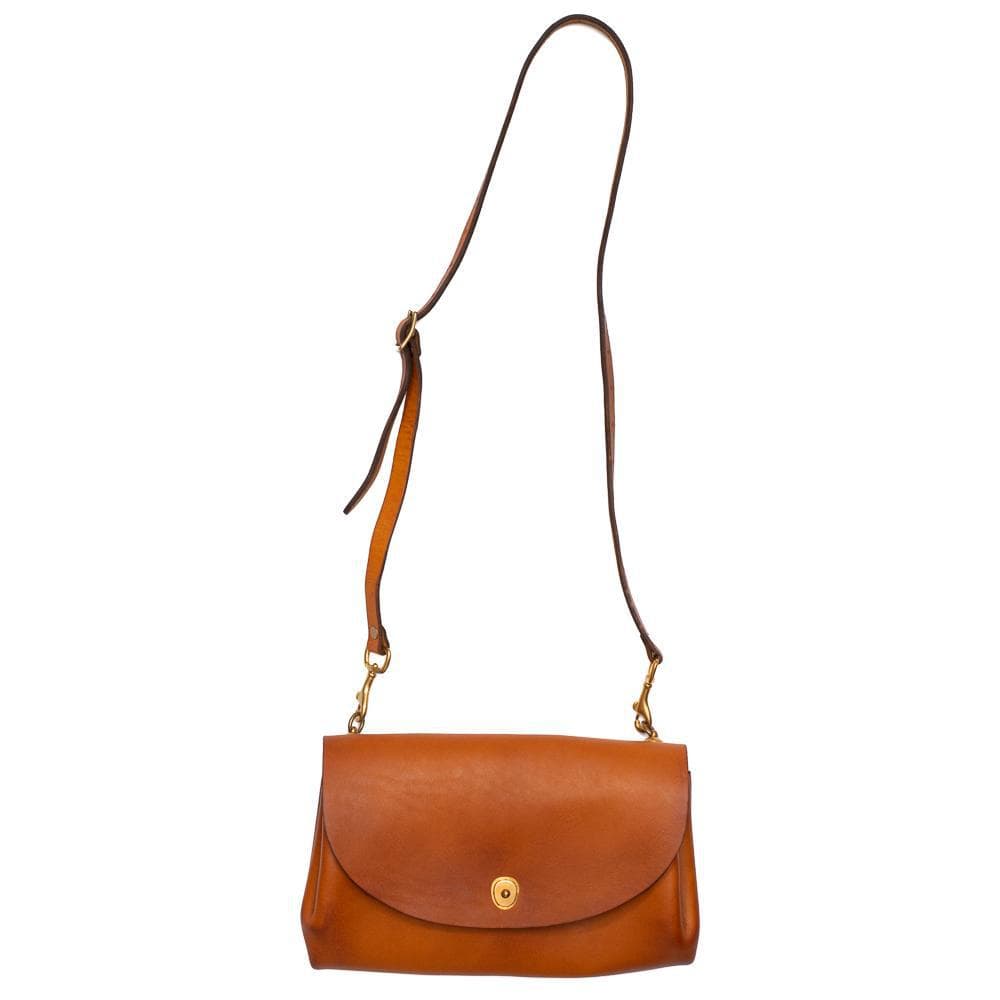 Leather Garcon 2Way Bag Mustard Camel