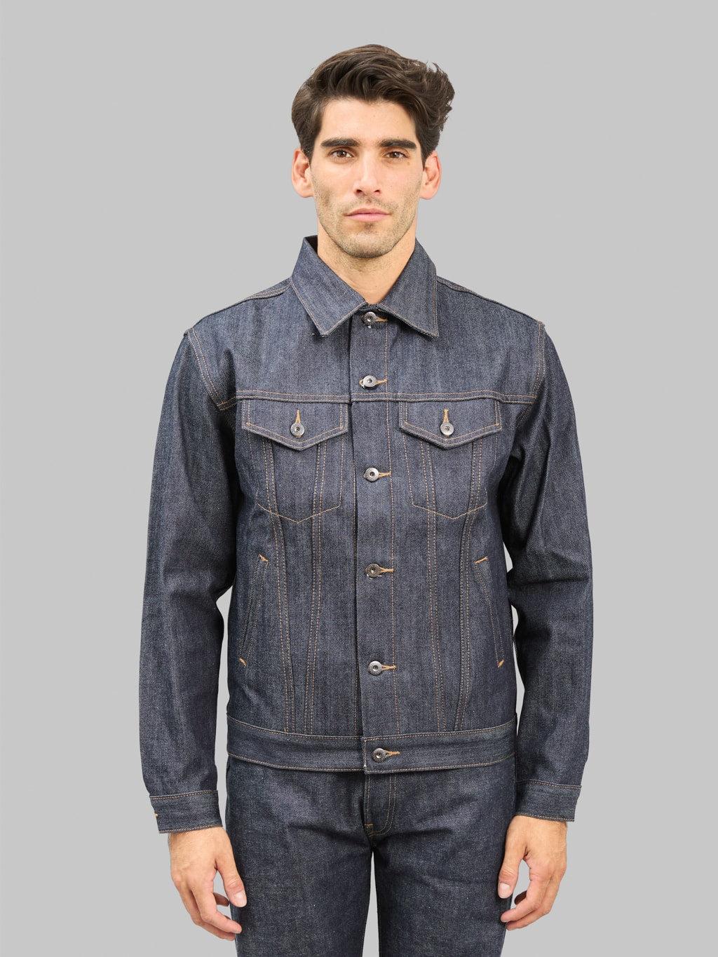 Type 3s 14.5oz Denim Jacket Indigo