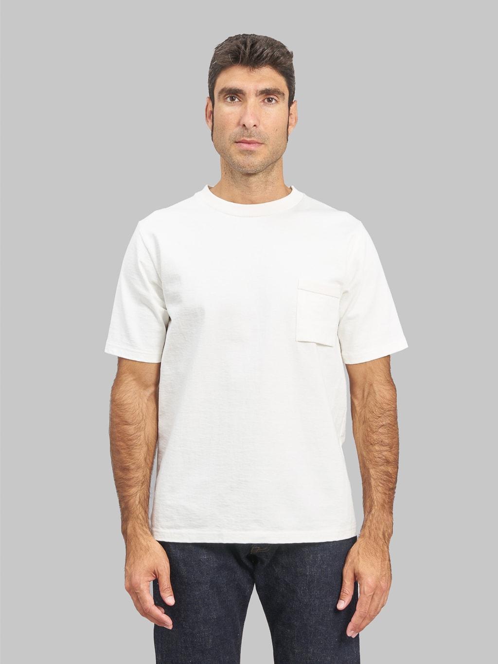 Dotsume Pocket T-Shirt Off White