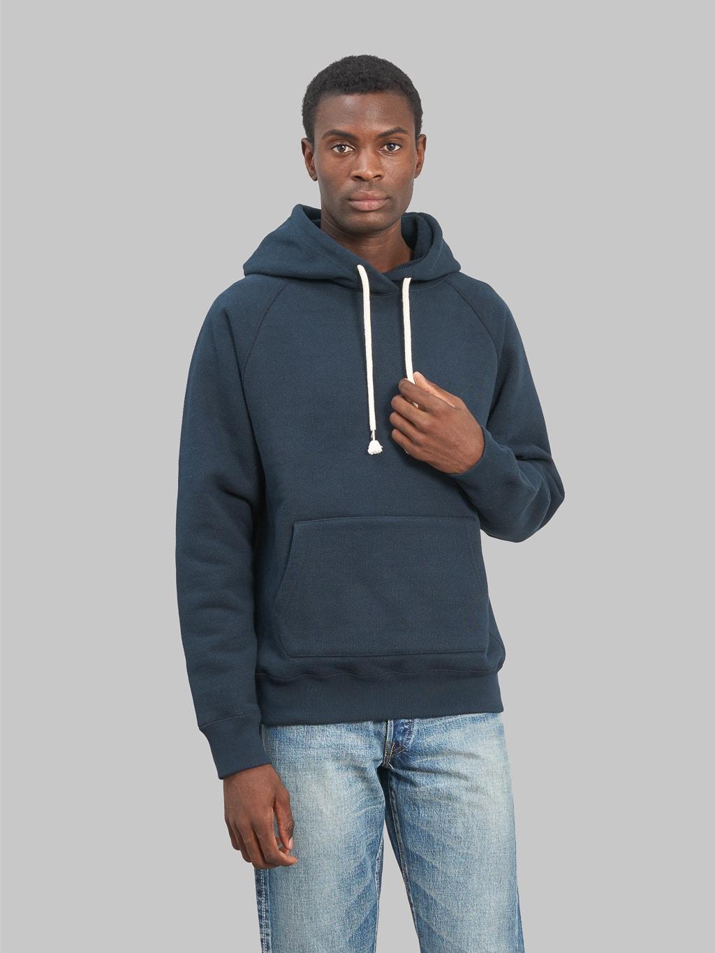 Pullover Hoodie 876gsm Double Heavyweight French Terry Navy