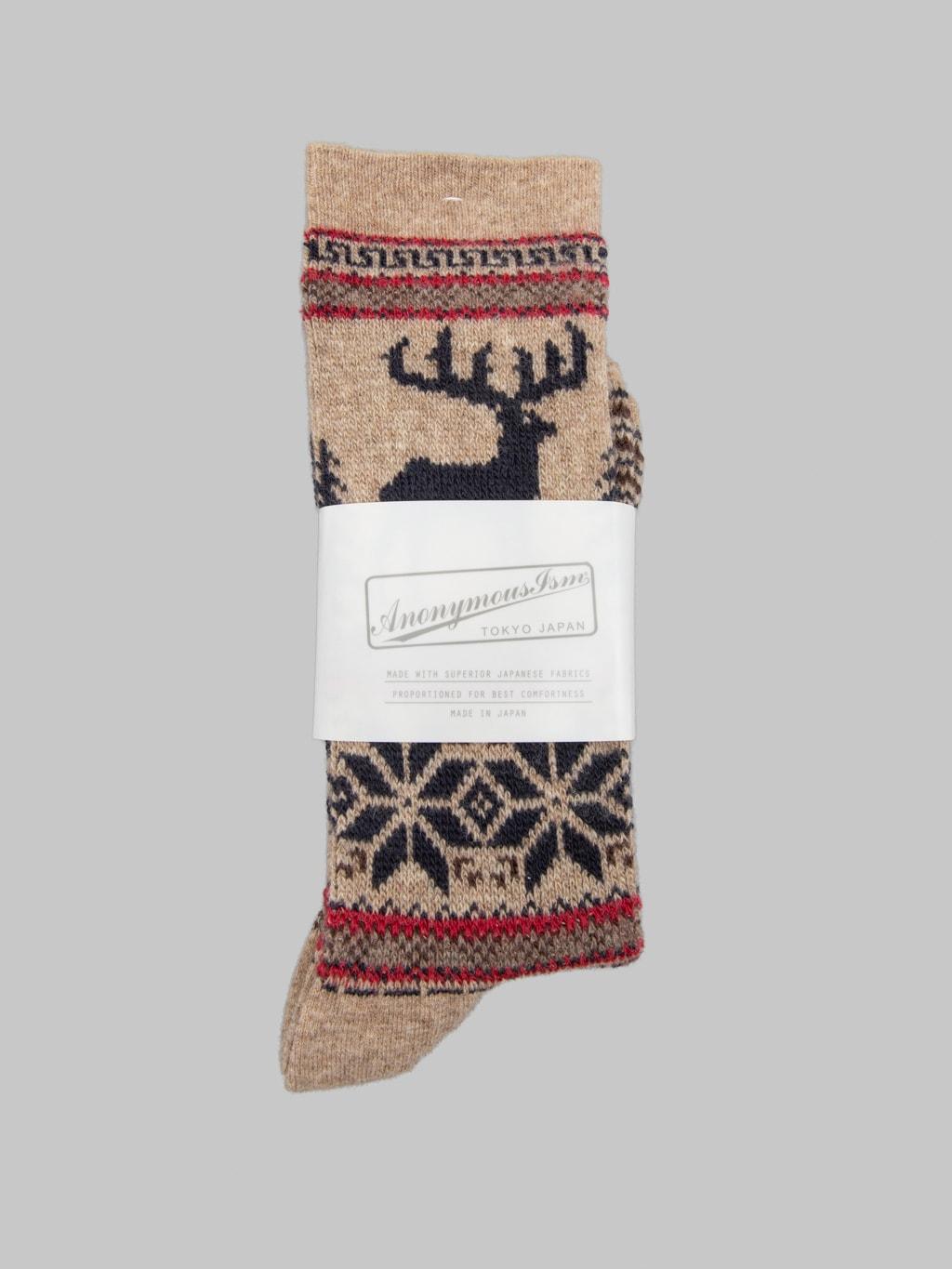 Wool Deer Snow JQ Crew Beige