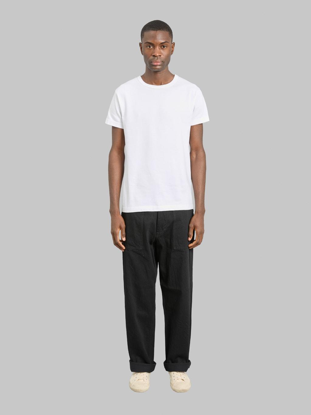 F0541 888 Denim Baker Pants Black