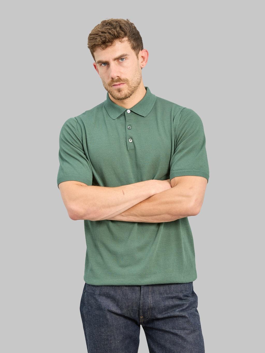12G Ice Cotton Polo Olive