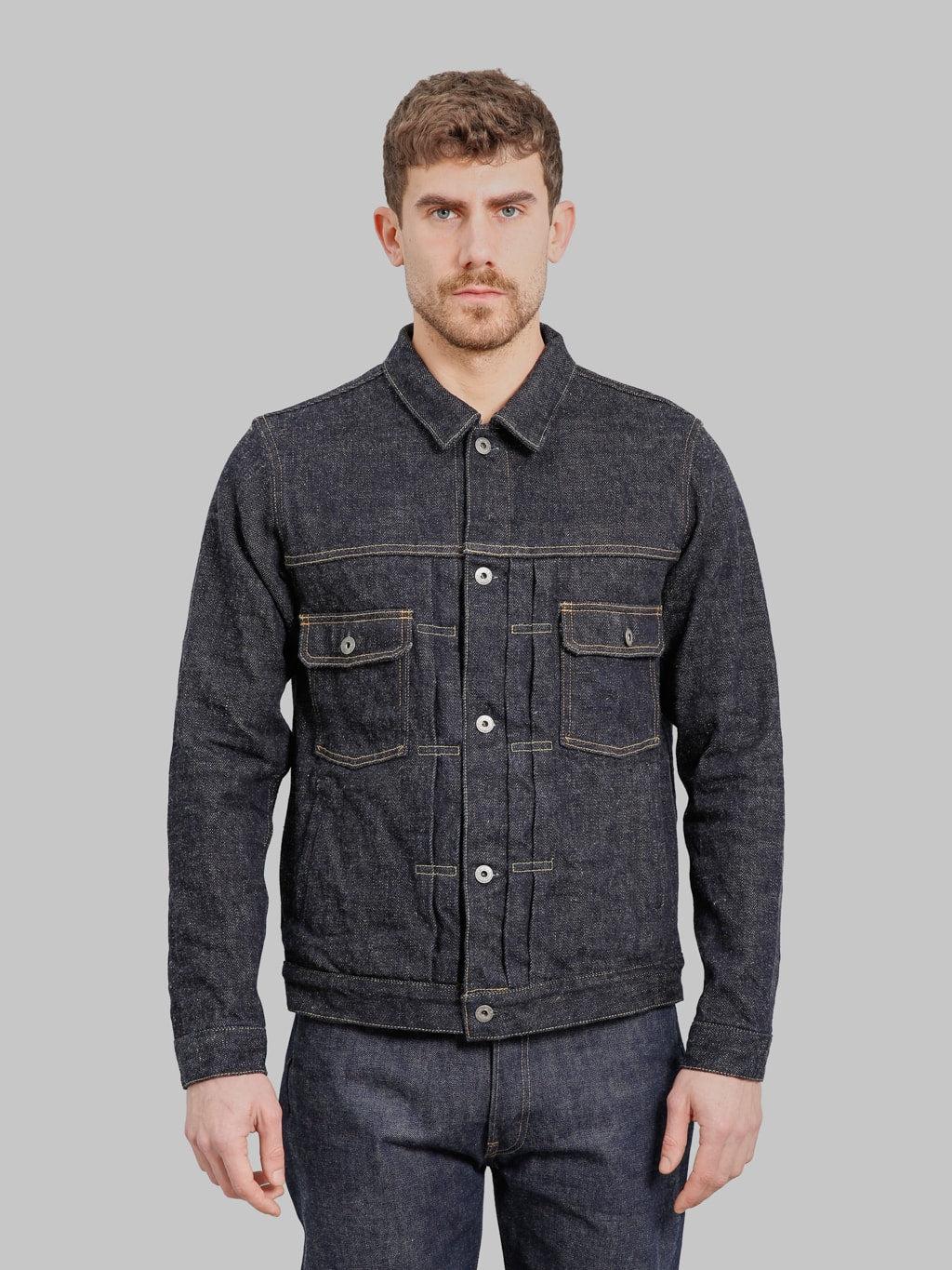 02516P-DIZR "Dark Indigo Secret Denim" 20oz Type II Jacket