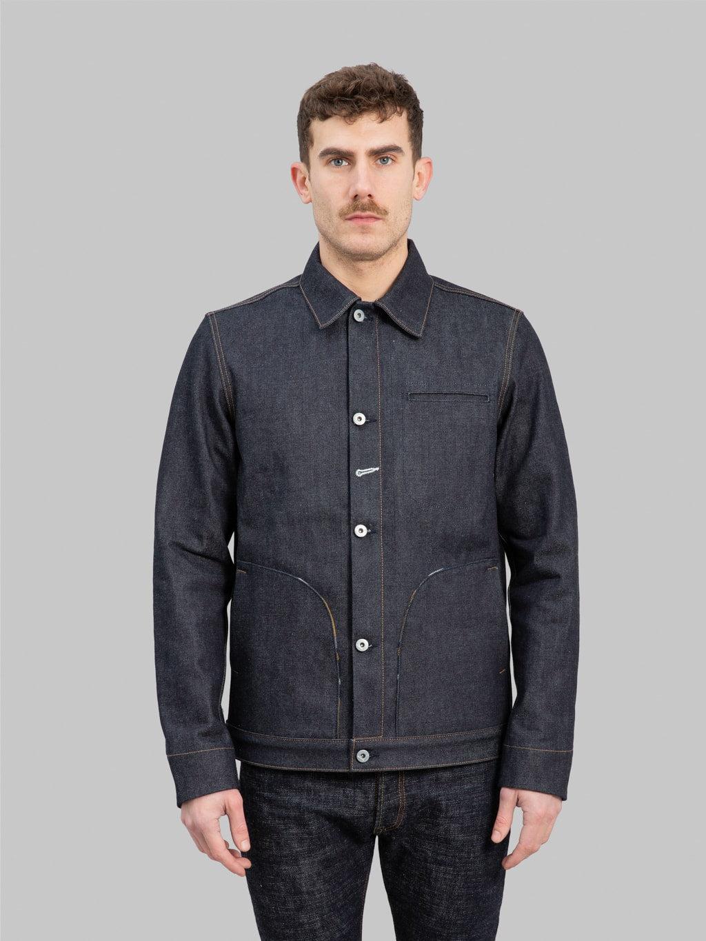 15oz Lined Indigo Supply Jacket