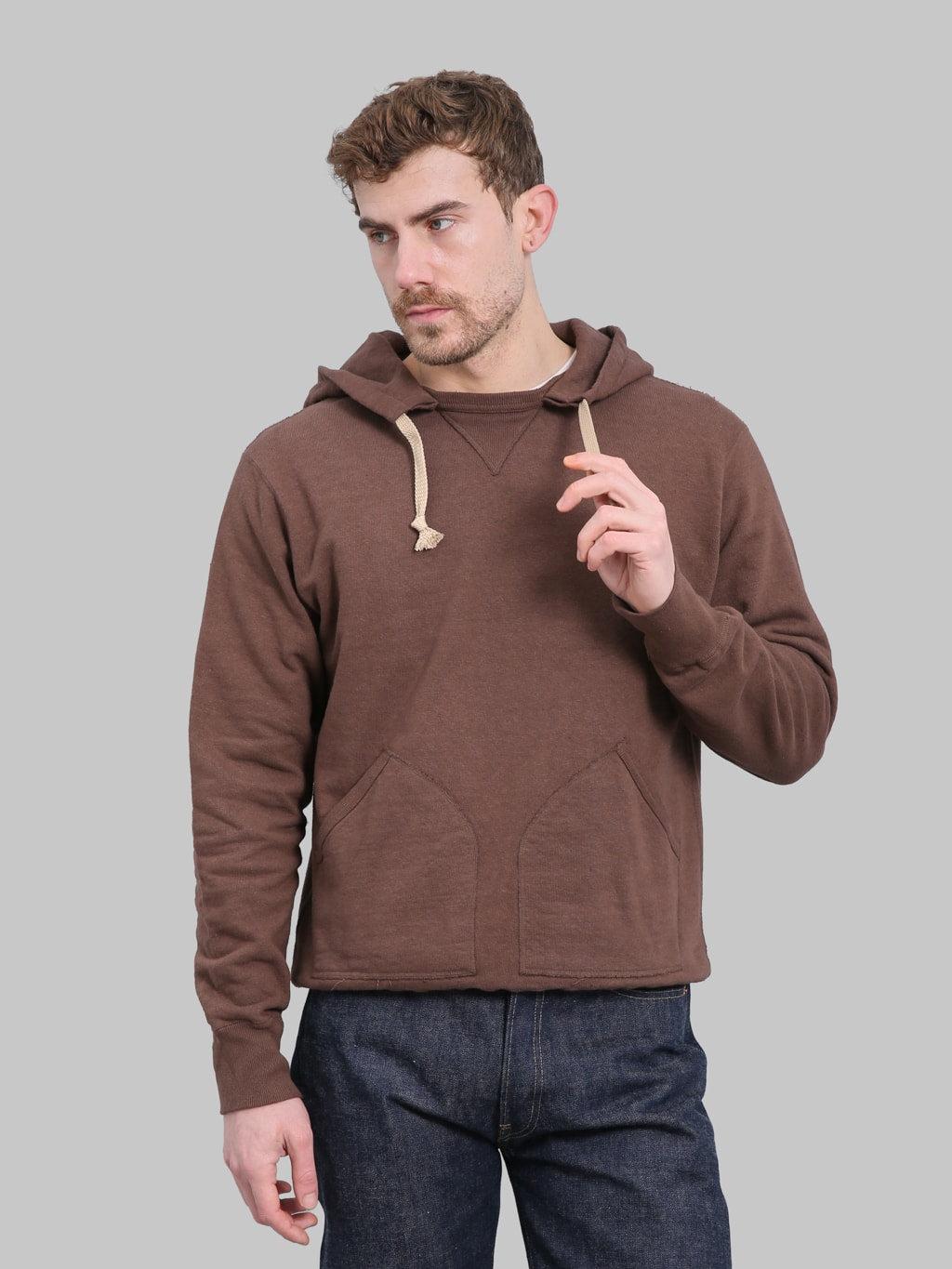 SWS-SC02 Japanese Cotton Hoodie Kuri Dark