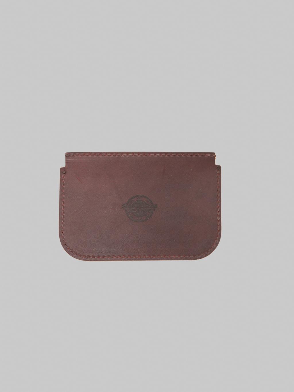 SJKCC26 Leather Card Case Brown