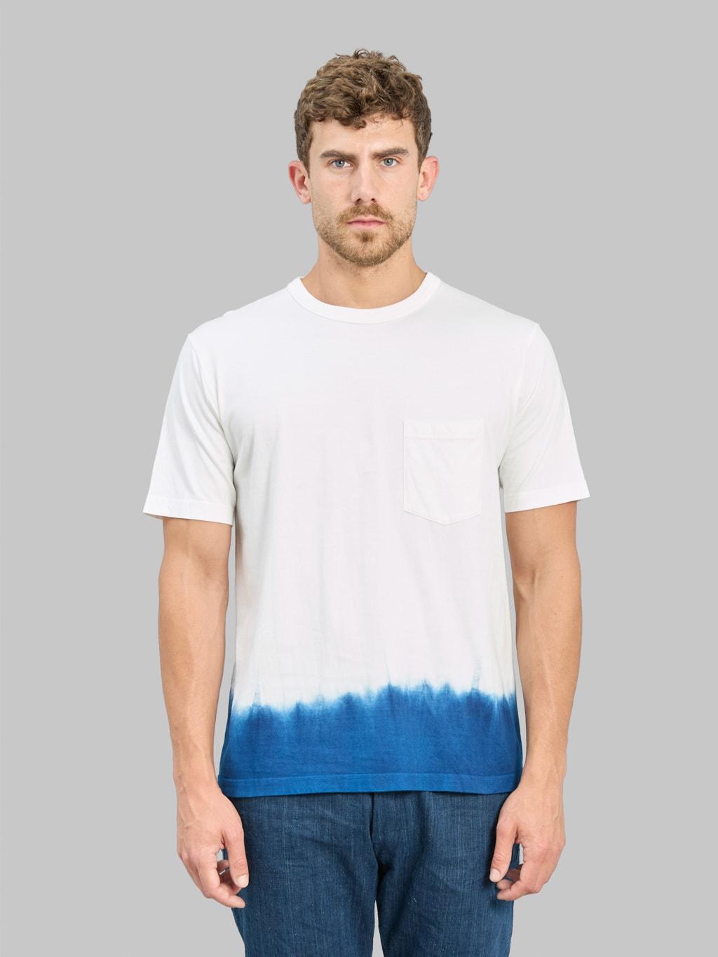 Danzome T-Shirt Natural Indigo