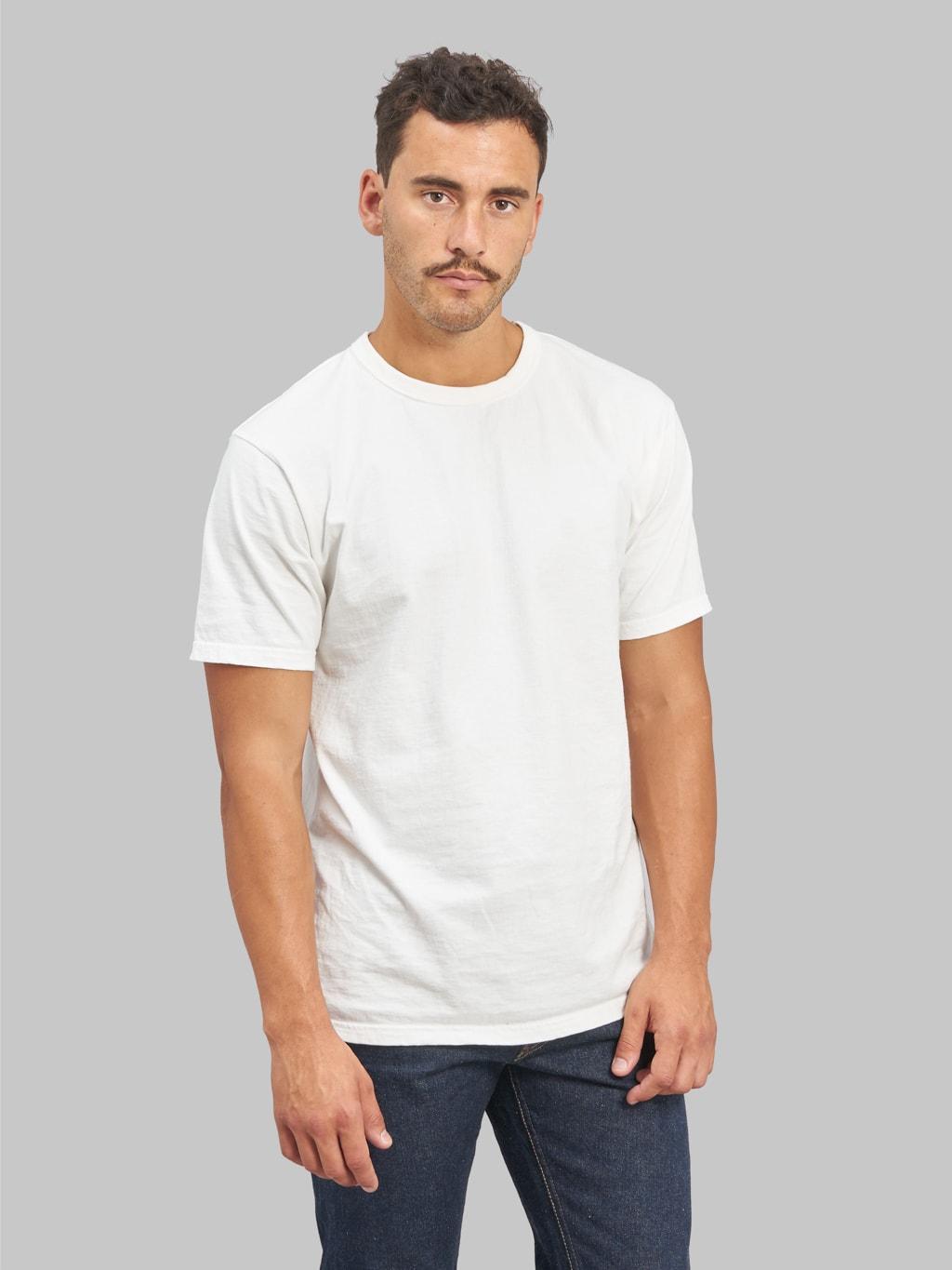 Loopwheeled T-Shirt White