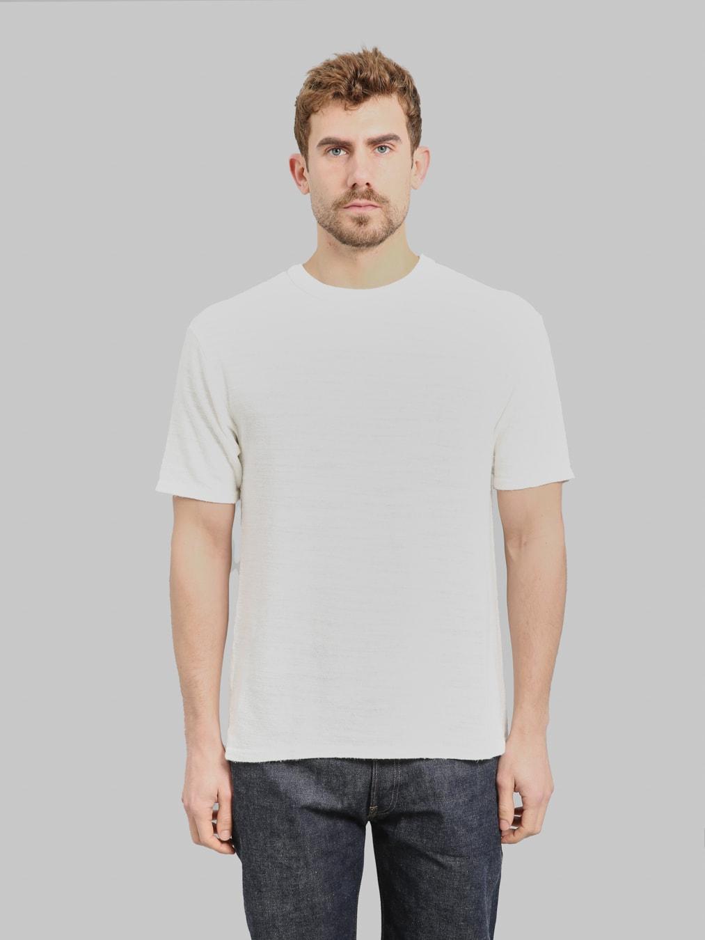 100% Linen Short Sleeve T-Shirt White