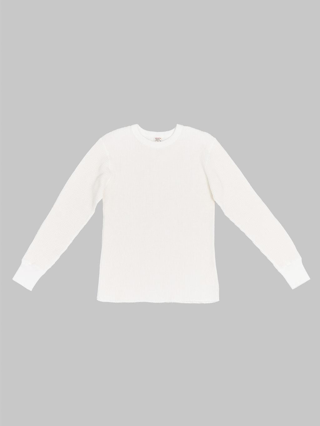 Thermal Big Waffle T-Shirt Off White